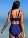 Plunge Wide Strap Two-Piece Swim Set