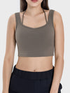 Crisscross Square Neck Active Tank