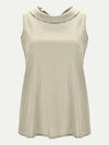 Full Size Round Neck Sleeveless Top