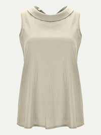 Full Size Round Neck Sleeveless Top