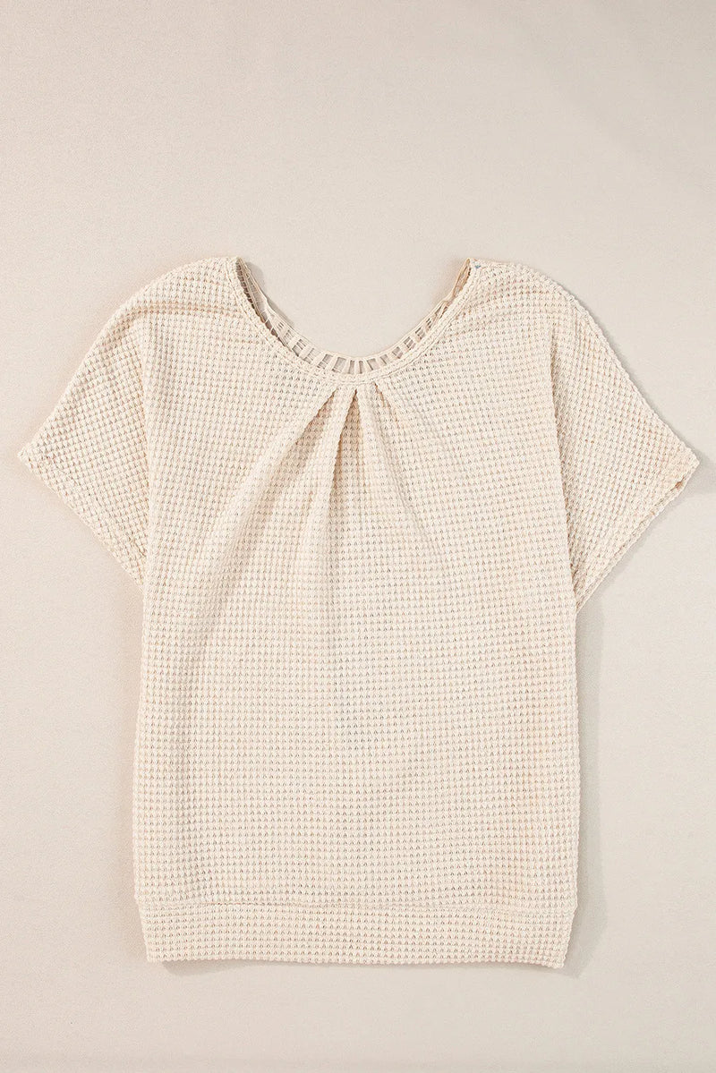 Round Neck Short Sleeve T-Shirt