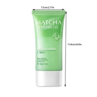 Face Exfoliator Matcha Peeling Gel, Body Facial Scrub Deep Clean For Dry & Flaky Skin