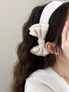 Bow Polyester Wide Headband