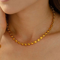 18K Gold-Plated Copper Necklace - Everydayswear - 