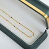 18K Gold-Plated Oil Drip Bead Necklace - Everydayswear - 