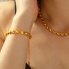 18K Gold-Plated Titanium Steel Bracelet - Everydayswear - 