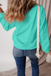 Round Neck Long Sleeve Sweatshirt