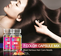 Mix Hair Vitamin Capsule 30pcs/bottle Keratin Repair Damaged Hair Complex Oil Moroccan Anti-hair Loss Products Hair Care