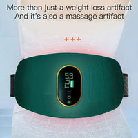 1pc Heating Massage Belt, Keep Fit Massage Belt For Men Women, Adjustable Vibration Massage, Belly Fat Burner, Promote Digestion, Portable Abdominal Massager - Everydayswear - 