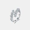 2.6 Carat Moissanite 925 Sterling Silver Bypass Ring - Everydayswear - 