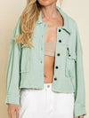 Button Up Long Sleeve Jacket