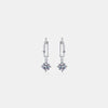 2 Carat Moissanite 925 Sterling Silver Earrings - Everydayswear - 