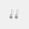 2 Carat Moissanite 925 Sterling Silver Earrings - Everydayswear - 