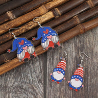 2 Pair Acrylic Gnome Earrings - Everydayswear - 