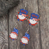 2 Pair Acrylic Gnome Earrings - Everydayswear - 