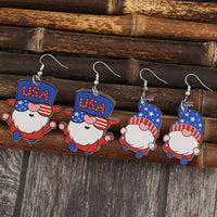 2 Pair Acrylic Gnome Earrings - Everydayswear - 