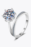 3 Carat Moissanite 6-Prong Ring - Everydayswear - 