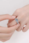 4-Prong Moissanite 925 Sterling Silver Ring - Everydayswear - 