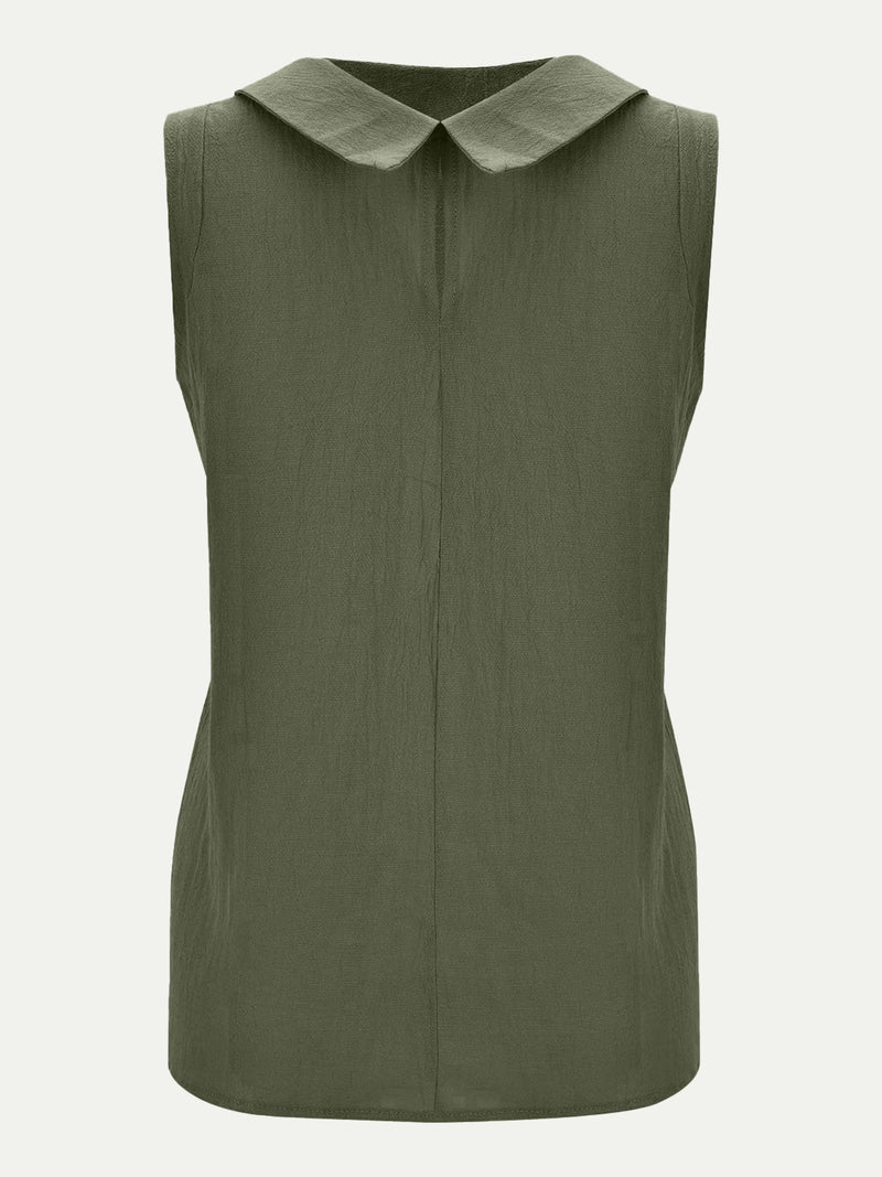 Full Size Round Neck Sleeveless Top