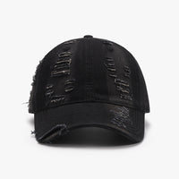 Distressed Adjustable Cotton Baseball Cap