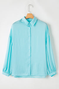 Collared Neck Long Sleeve Shirt