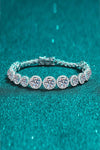 925 Sterling Silver 10.4 Carat Moissanite Bracelet - Everydayswear - 