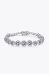 925 Sterling Silver 10.4 Carat Moissanite Bracelet - Everydayswear - 