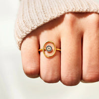 925 Sterling Silver Evil Eye Ring - Everydayswear - 