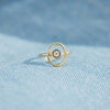 925 Sterling Silver Evil Eye Ring - Everydayswear - 