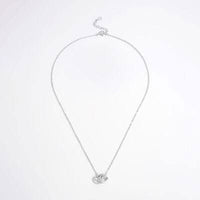 925 Sterling Silver Inlaid Zircon Heart Necklace - Everydayswear - 