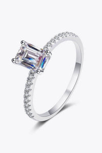 925 Sterling Silver Ring with Moissanite - Everydayswear - 