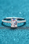 925 Sterling Silver Ring with Moissanite - Everydayswear - 