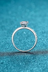 925 Sterling Silver Ring with Moissanite - Everydayswear - 