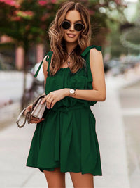 A variety of ways to wear the new suspender solid color dress - Everydayswear - 