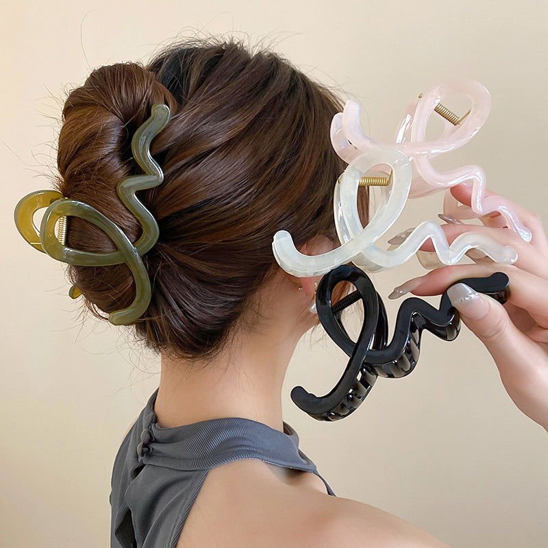 Acrylic Hair Claw Clip - Everydayswear - 