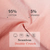 4PCS M-XL Women's Panties FINETOO Cotton Panties Sexy Female Underpants Low Waist Underwear Women Pantys Lingerie