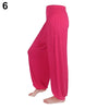 Womens Comfy Harem Loose Long Pants Belly Dance Boho Sports Wide Trousers Women Harem Long Pants Belly Dance Boho Trousers