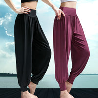 Dance Pants Women's Loose Practice Pants Closed Baggy Pants Black Body Trousers New Modal Yoga Bloomers