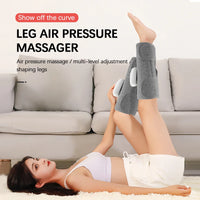 Leg Massager Air Pressure Calf Massager Machine Household Massage Device Hot Compress Relax Leg Muscles Shape Beautiful Legs