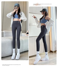 Womens High Waisted Seamless Leggings Sports Fitness Yoga Pants Gym Leggings Womens Elastic Shark Pants Cycling Pants Summer