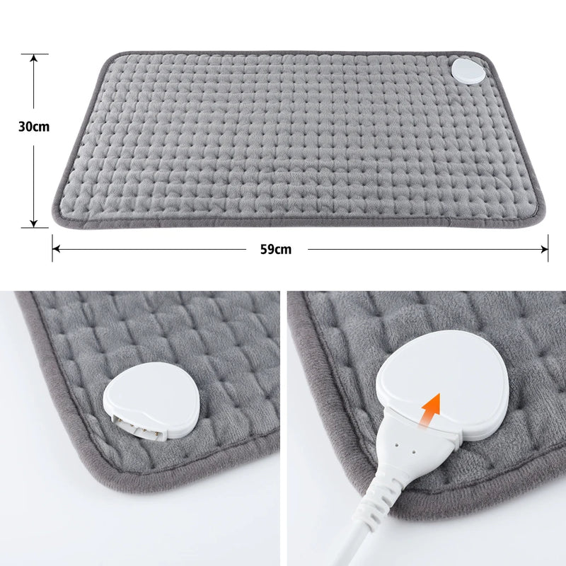 Many Size Electric Heating Blanket Pad Soft Winter Belly Foot Heater Hand Warmer Physiotherapy Thermal Blankets For Home Office