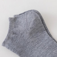 No-show Ankle Socks Solid Color Casual Breathable