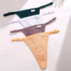 Adjustable Women's Panties FINETOO Sexy Cotton Panties Solid Low Waist Seamless Thongs Female Underpants Women Lingerie 5pcs/set