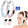 TENS V Face Lifting Device LED Photon Skin Rejuvenation Facial Slimming Tightening Lifter Massager Pulse Patch Remote Control