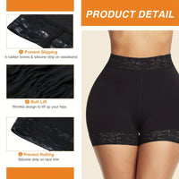 Lace Trim Sculpting Panties, Comfy & Breathable Butt Lifting Panties, Women's Lingerie & Underwea