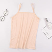 Summer Sexy Black Tank Top Women Sleeveless T-Shirt Fitness Sport Vest Tank Top Simple Solid Thin Camisole Female Undies