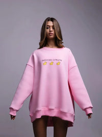 Bornladies Women's Loose Sweatshirt Loose Printing Hoodies Female Fashion Casual Oversized  Autumn Winter Warm Couple Pullovers