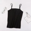 Summer Sexy Black Tank Top Women Sleeveless T-Shirt Fitness Sport Vest Tank Top Simple Solid Thin Camisole Female Undies