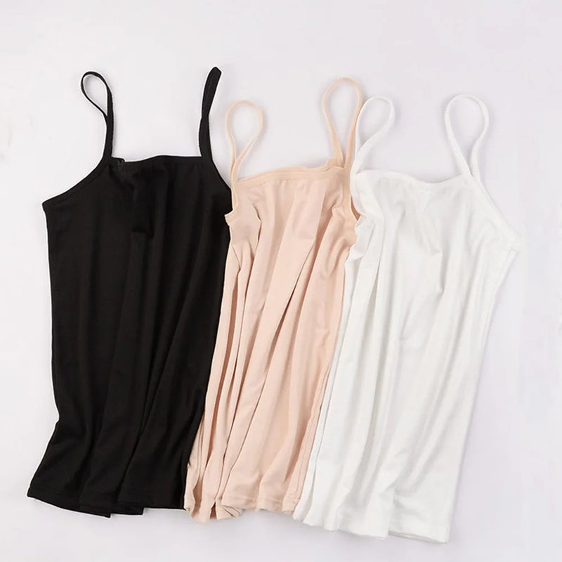 Summer Sexy Black Tank Top Women Sleeveless T-Shirt Fitness Sport Vest Tank Top Simple Solid Thin Camisole Female Undies