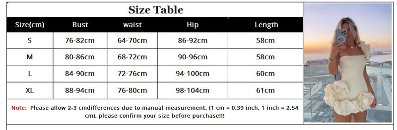 2024 Summer Fashion Elegant Party Evening Dresses Flower Dress For Women Sleeveless Off Shoulder Sexy Pleated Rose Mini Dress